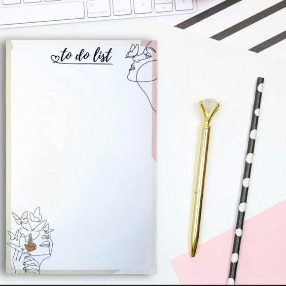🦋Butterfly To Do List Notepad🦋 - Picture 3 of 3